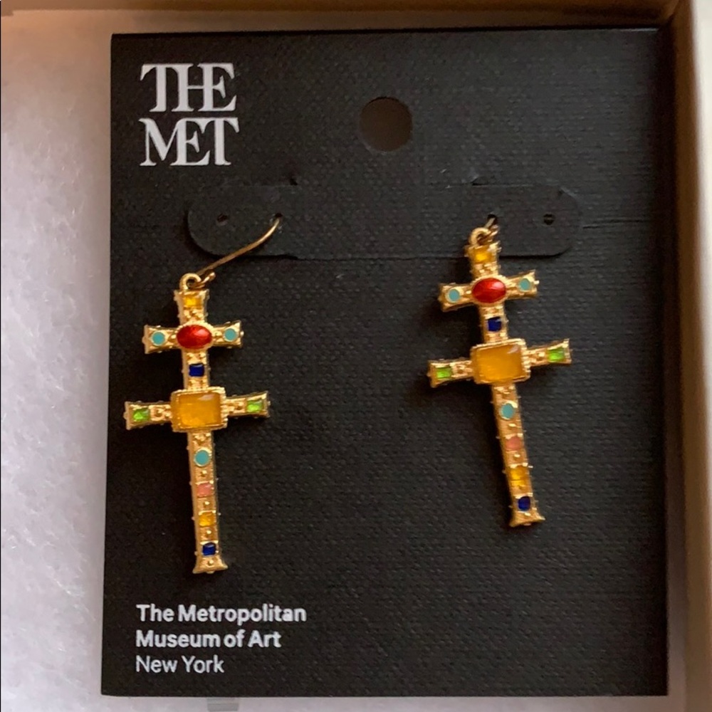 Crucifix Earrings from The Met Museum